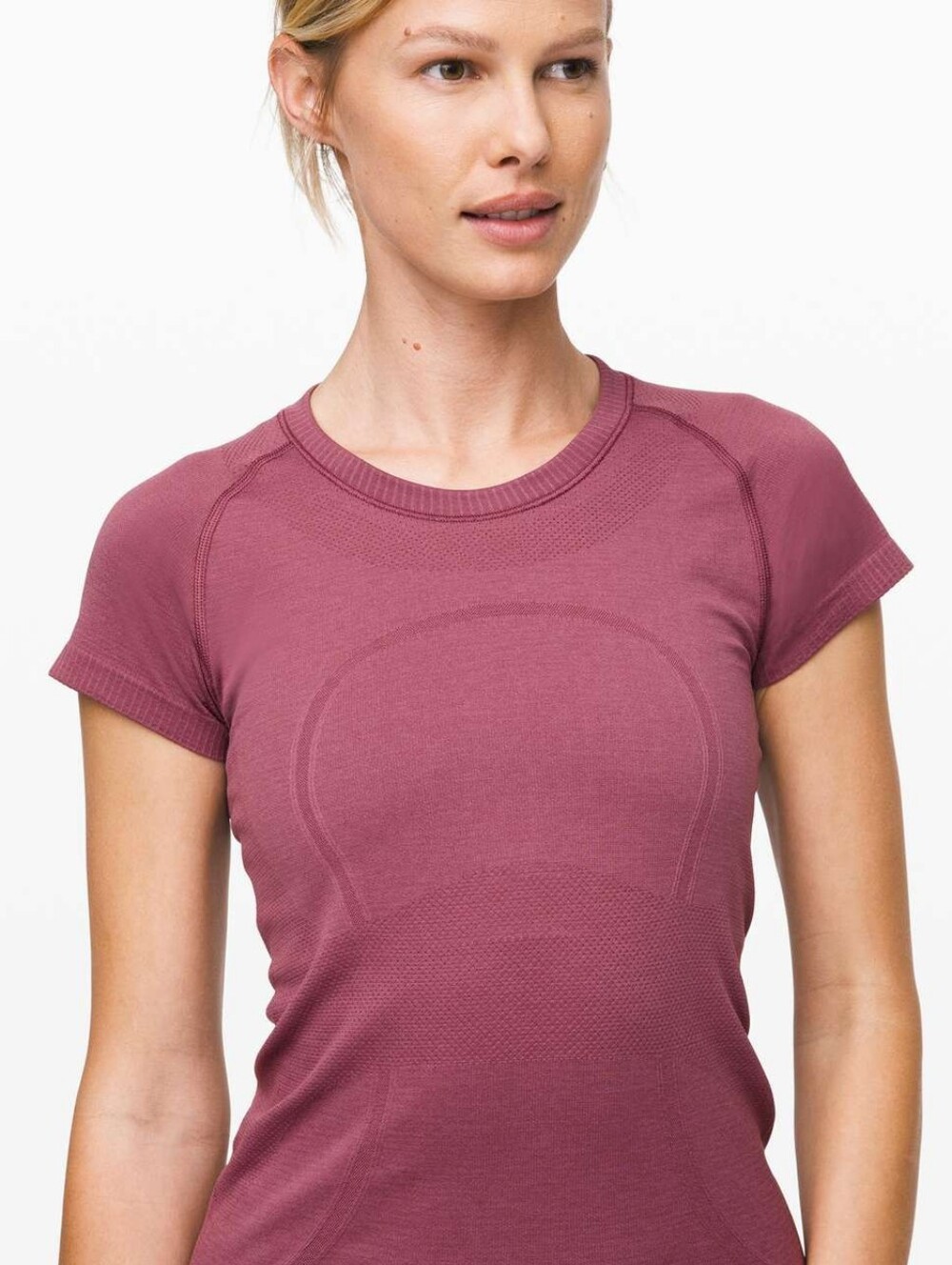 Lululemon Swiftly Tech Short Sleeve Crew Plumful Pink Purple Size 6